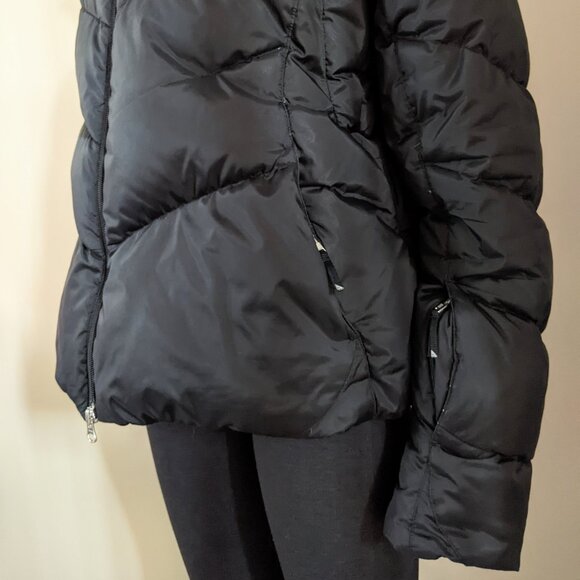 Nike down puffer winter black jacket coat, women's medium - Picture 6 of 13